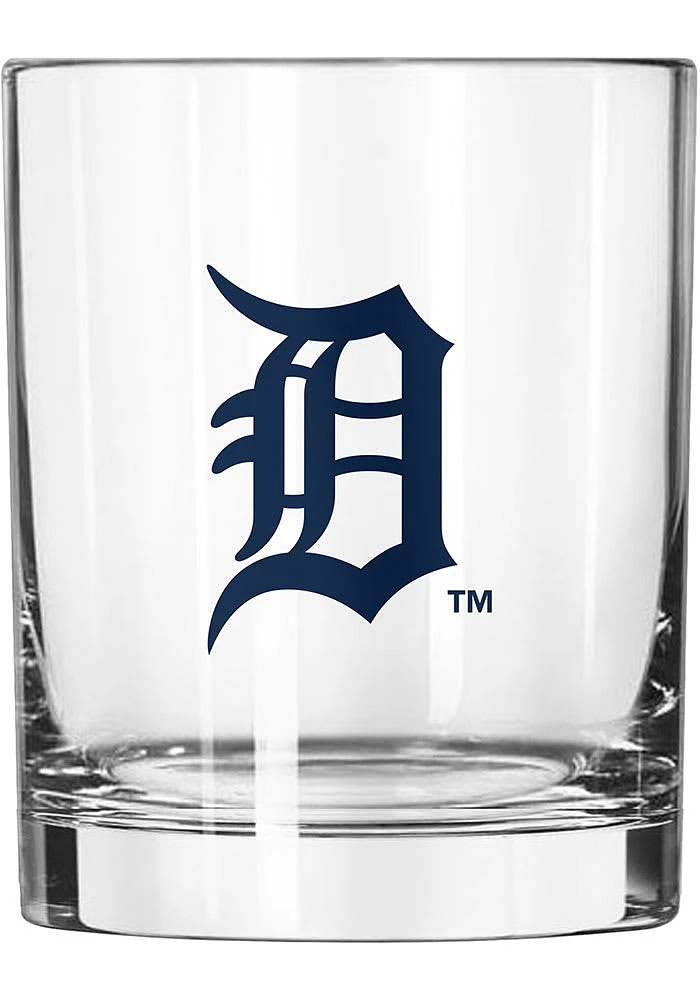 Detroit Tigers 14 OZ Gameday Rock Glass - Blue