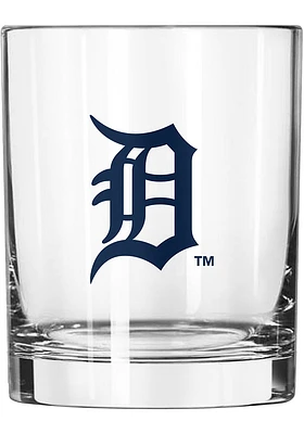 Detroit Tigers 14 OZ Gameday Rock Glass - Blue
