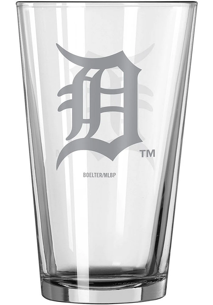 Detroit Tigers 16 OZ Frost Pint Glass - White