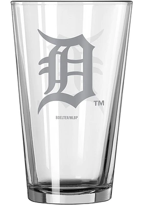Detroit Tigers 16 OZ Frost Pint Glass - White