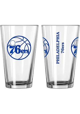 Philadelphia 76ers 16 OZ Gameday Pint Glass - Blue