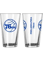 Philadelphia 76ers 16 OZ Gameday Pint Glass - Blue