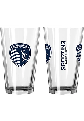 Sporting Kansas City 16 OZ Gameday Pint Glass - Blue