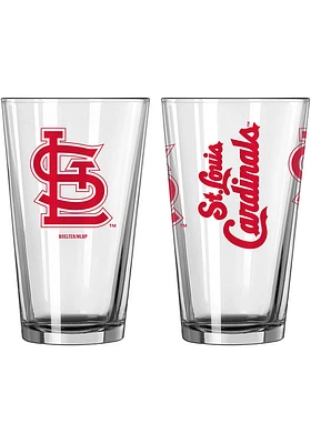 St Louis Cardinals 16 OZ Gameday Pint Glass - Red