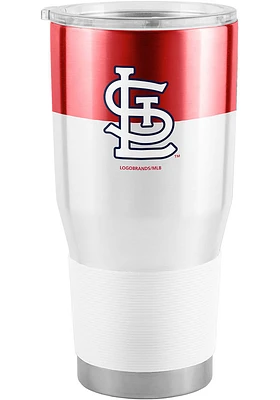 Logo Brands St Louis Cardinals 30oz Colorblock Stainless Steel Tumbler - Red