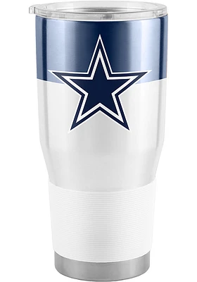 Logo Brands Dallas Cowboys 30oz Colorblock Stainless Steel Tumbler - Blue