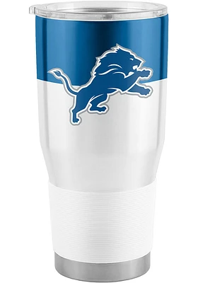 Logo Brands Detroit Lions 30oz Colorblock Stainless Steel Tumbler - Blue