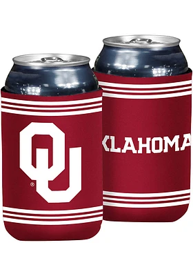 Logo Brands Oklahoma Sooners 12oz Logo Coolie
