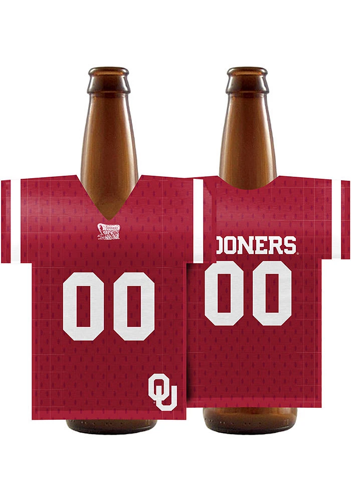 Logo Brands Oklahoma Sooners 12oz Jersey Bottle Coolie