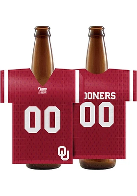 Logo Brands Oklahoma Sooners 12oz Jersey Bottle Coolie