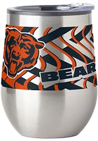 Chicago Bears 11 OZ Flex Curved Stainless Steel Stemless - Orange