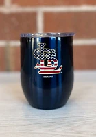 St Louis Cardinals 16 OZ Navy Curved Ultra Stainless Steel Stemless - Navy Blue