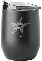 Dallas Stars 16 OZ Powder Coat Curved Ultra Stainless Steel Stemless - Black