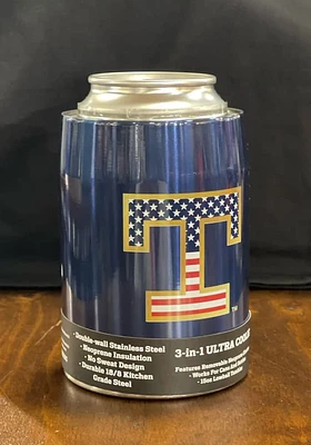 Logo Brands Texas Rangers 2-In-1 American Navy Dig Ultra Coolie