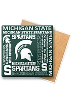 Michigan State Spartans Spirit Stone Coaster - Green