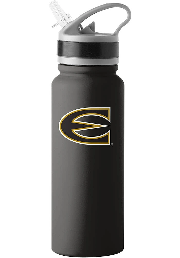 Emporia State Hornets 25 OZ Flip Top Stainless Steel Bottle - Black