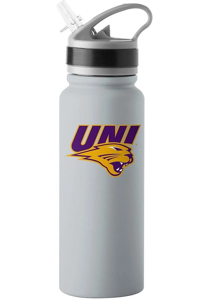 Northern Iowa Panthers 25 OZ Flip Top Stainless Steel Bottle - Purple