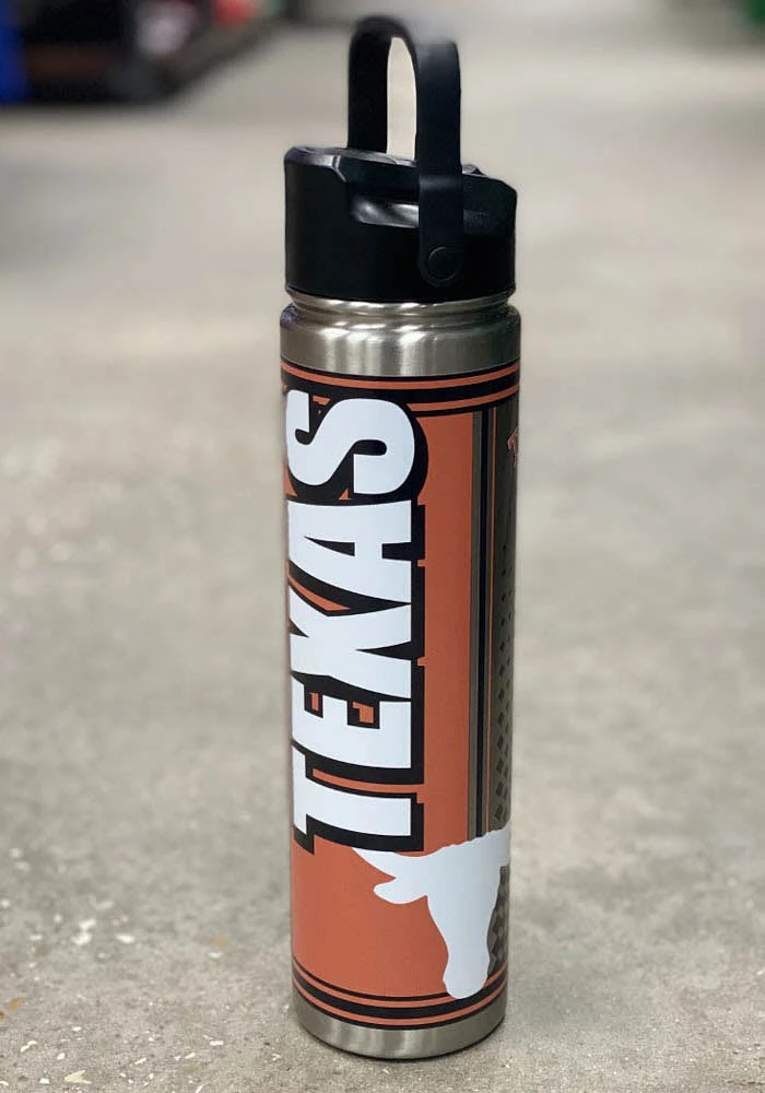 Logo Brands Texas Longhorns 26 OZ Hero Ultra Stainless Steel Tumbler - Burnt Orange