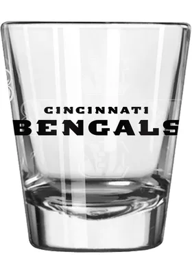 Cincinnati Bengals 2OZ Satin Etch Shot Glass