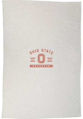 Ohio State Buckeyes Sublimated Sweatshirt Blanket