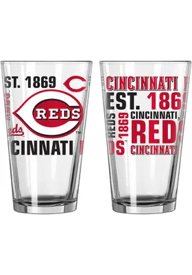 Cincinnati Reds 16OZ Vintage Spirit Pint Glass