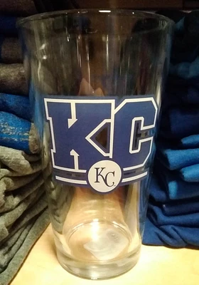 Kansas City Royals 16OZ Letterman Pint Glass -