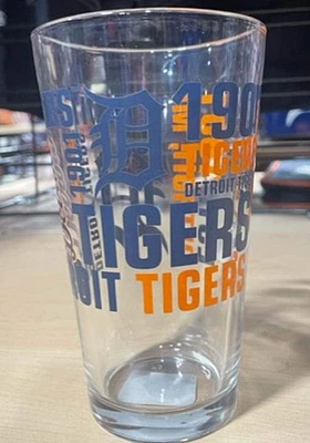 Detroit Tigers 16OZ Spirit Pint Glass -