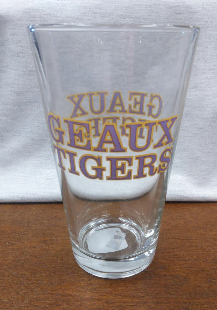 LSU Tigers 16OZ Slogan Pint Glass -