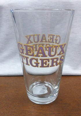 LSU Tigers 16OZ Slogan Pint Glass -