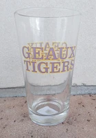 LSU Tigers 16OZ Letterman Pint Glass -