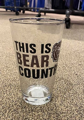 Missouri State Bears 16OZ Bear Logo Pint Glass -