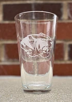 Missouri Tigers 16OZ Etch Pint Glass - White
