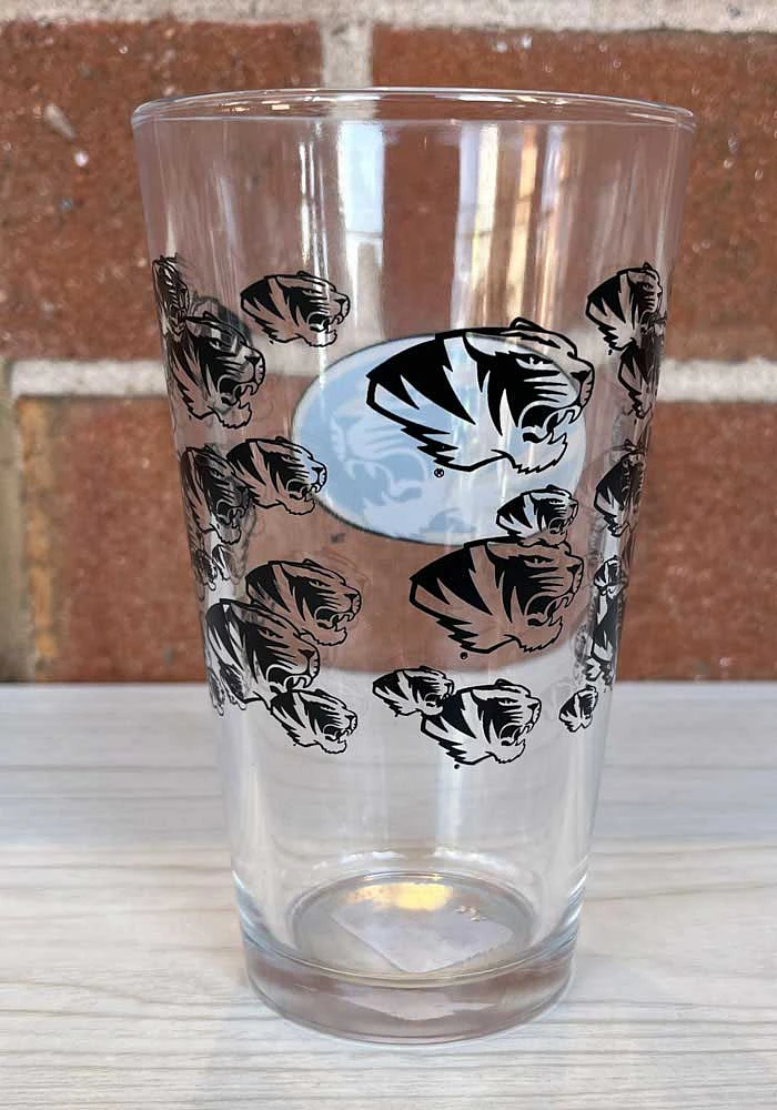 Missouri Tigers 16OZ Scatter Pint Glass -