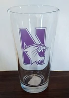 Northwestern Wildcats 16OZ Pint Glass - Purple