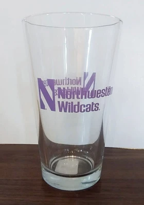 Northwestern Wildcats 16OZ Wordmark Pint Glass - Purple