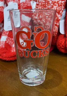 Ohio State Buckeyes 16OZ Slogan Pint Glass -
