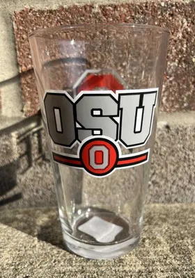Ohio State Buckeyes 16OZ Letterman Pint Glass -