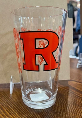 Rutgers Scarlet Knights 16OZ Scatter Pint Glass -