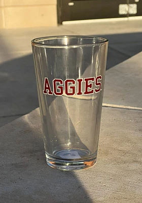 Texas A&M Aggies 16OZ Wordmark Pint Glass