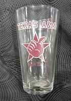 Texas A&M Aggies 16OZ Gig Em Pint Glass