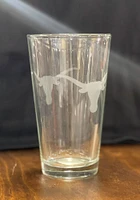 Texas Longhorns 16OZ Etch Pint Glass -