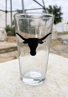 Texas Longhorns 16OZ Longhorn Pint Glass -