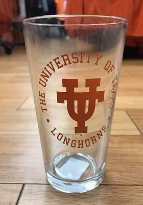 Texas Longhorns 16OZ Spirit Pint Glass -