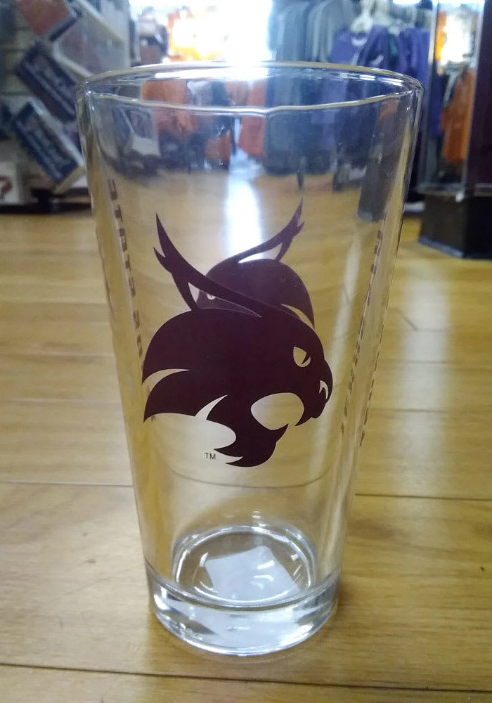 Texas State Bobcats 16OZ Gameday Pint Glass -