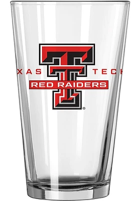 Texas Tech Red Raiders 16OZ Red Raider Pint Glass - Red