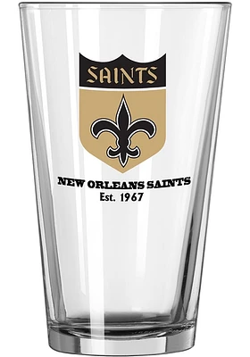 New Orleans Saints 16OZ Vintage Pint Glass -