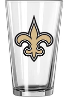 New Orleans Saints 16OZ Letterman Pint Glass - Gold
