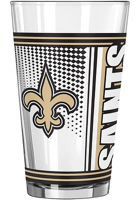 New Orleans Saints 16OZ Hero Pint Glass - Gold