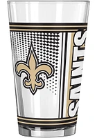 New Orleans Saints 16OZ Hero Pint Glass - Gold
