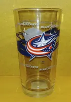 Columbus Blue Jackets 16OZ Satin Etch Pint Glass